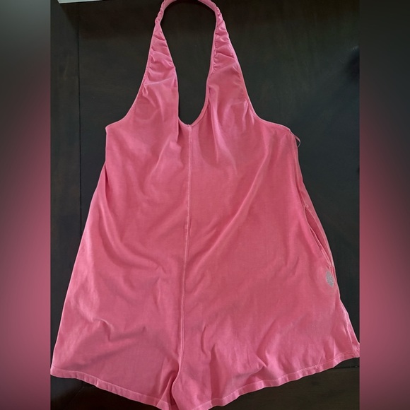 Free People Movement Hot Shot Halter Romper - Picture 3 of 8